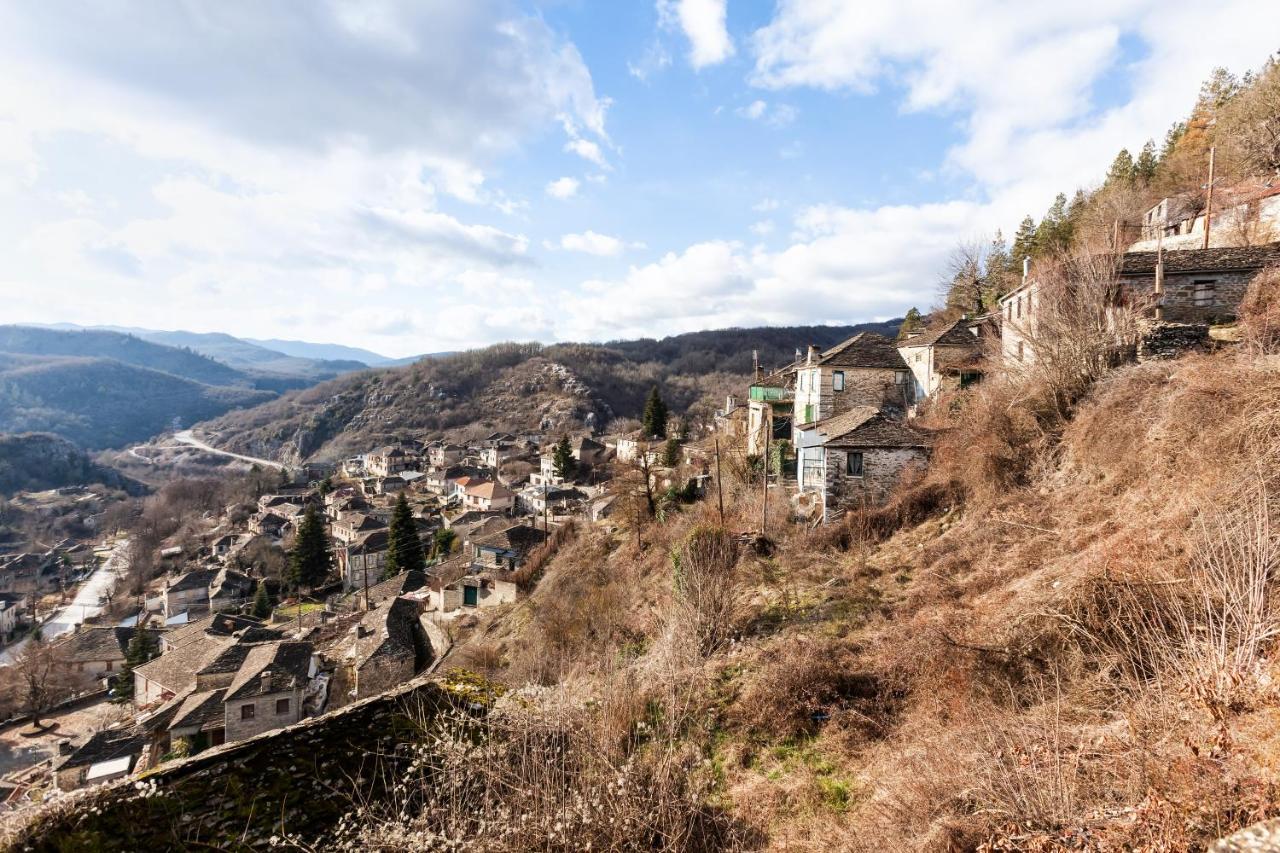 Heaven'S View Mansion - Zagori Stone Built Gem Villa Kipoi Exterior photo